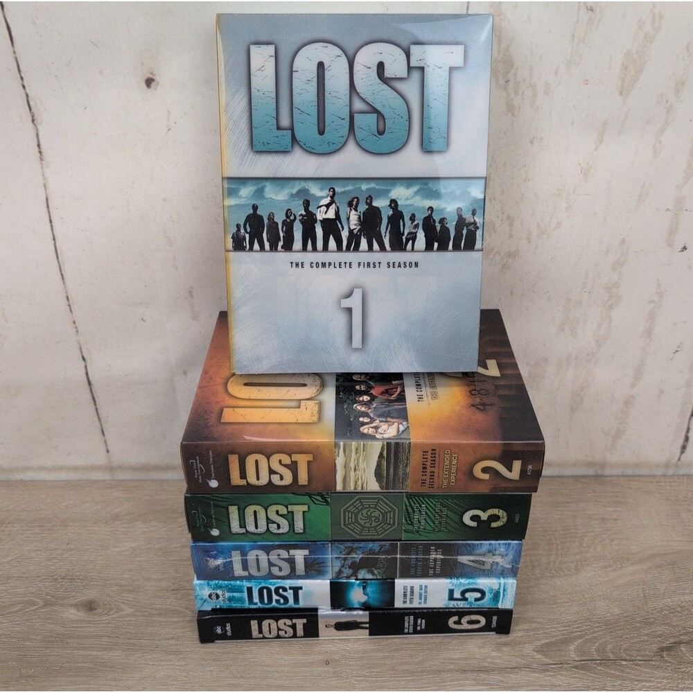 Lost: The Complete Series Seasons 1-6 (6 DVD) seasons 1 2 3 4 5 6 DVD